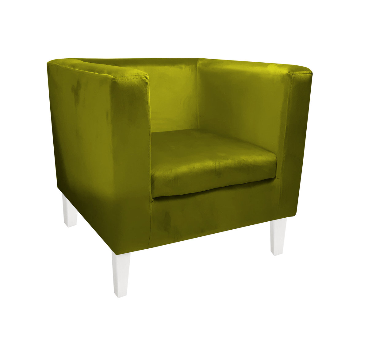 Fotel Monaco nogi białe BL75