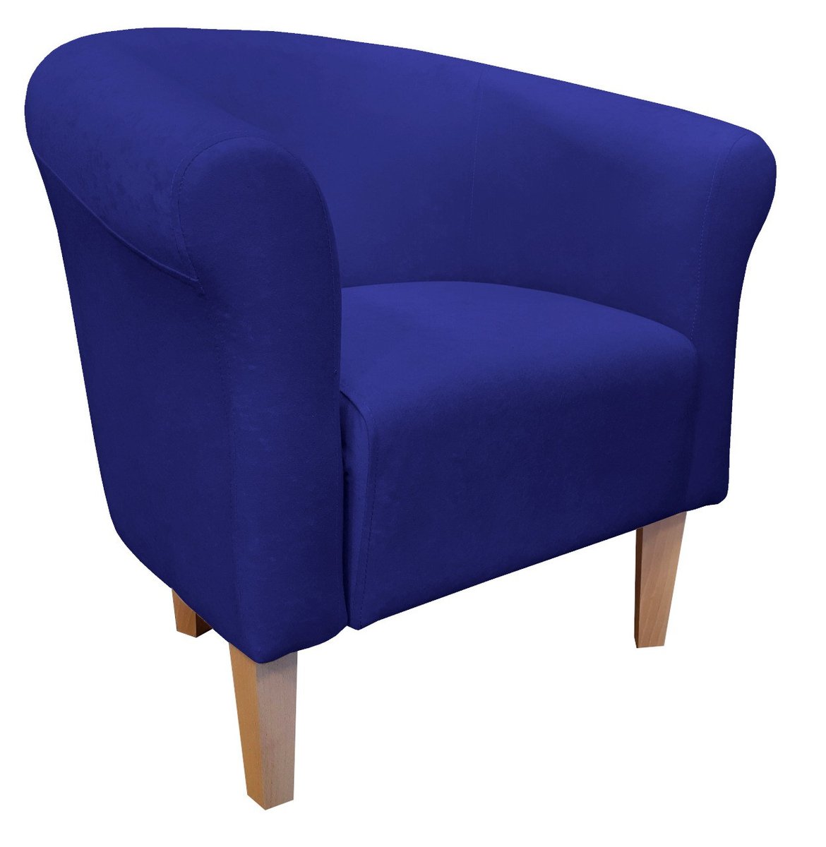 ATOS Fotel Milo Mikrofaza 15 chabrowy nogi 20 buk