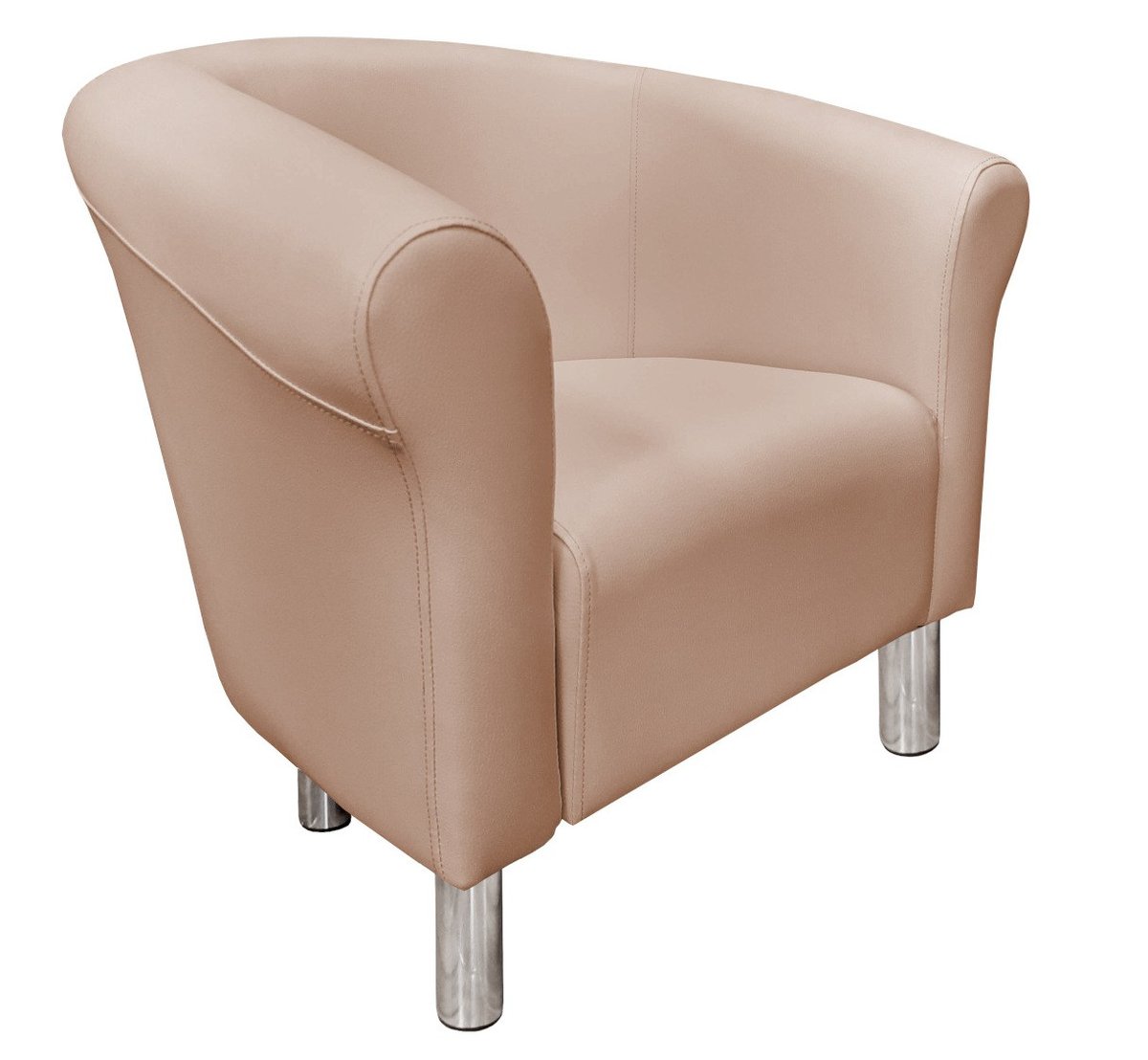 ATOS Fotel Milo D11 buk nogi chrom