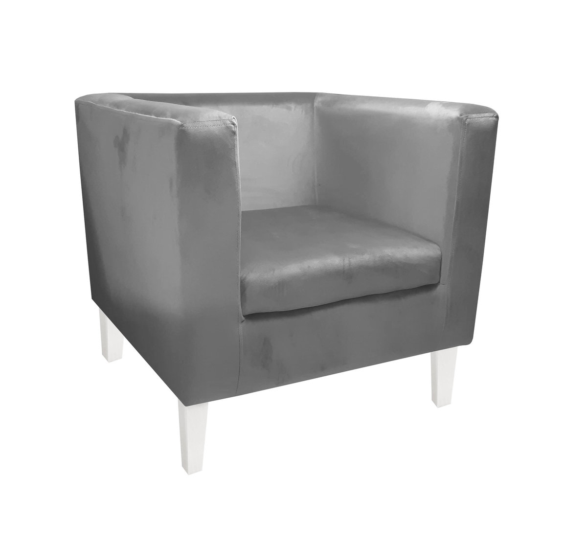 Fotel Monaco nogi 20 białe MG1