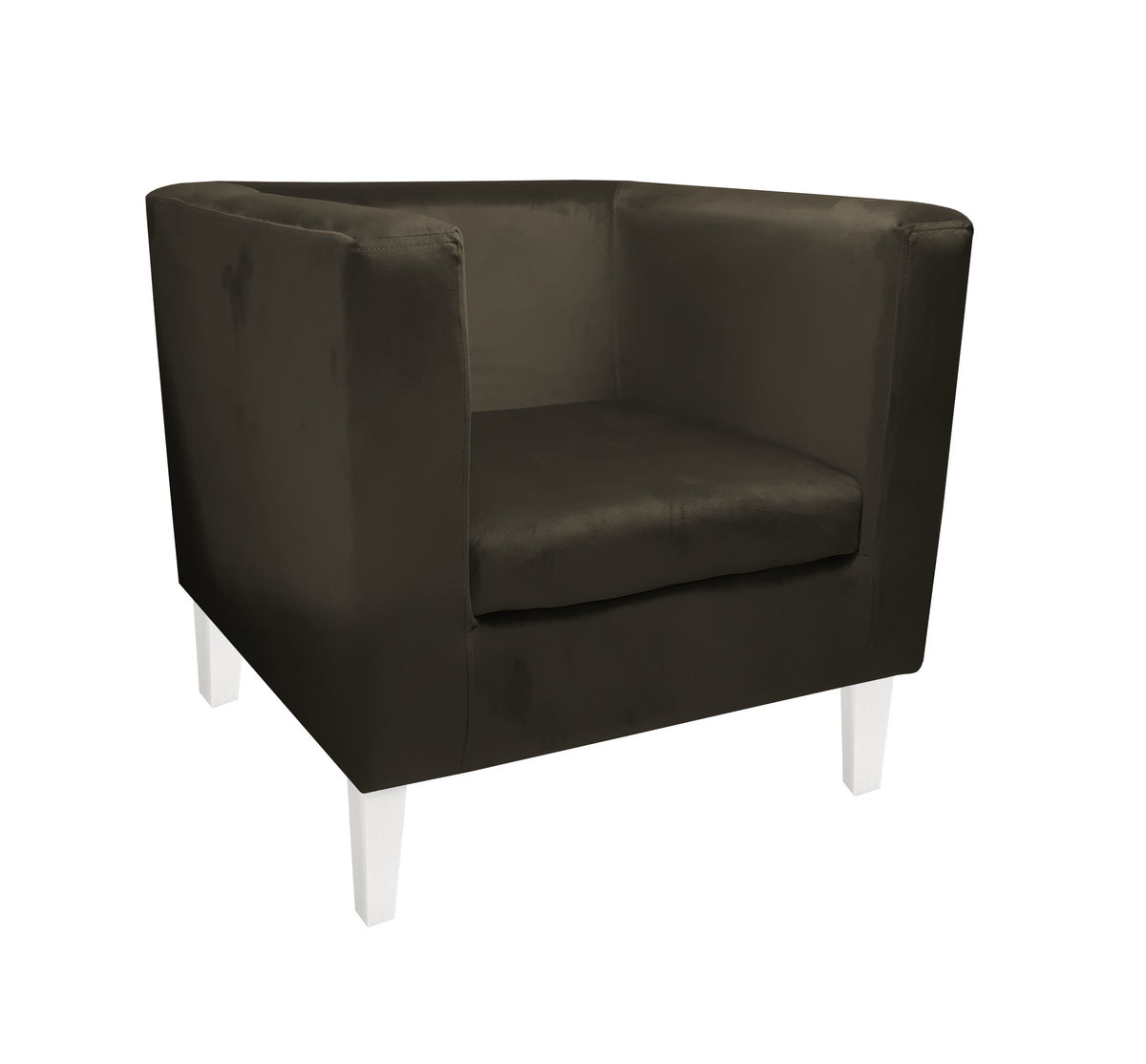 Fotel Monaco nogi 20 białe MG0