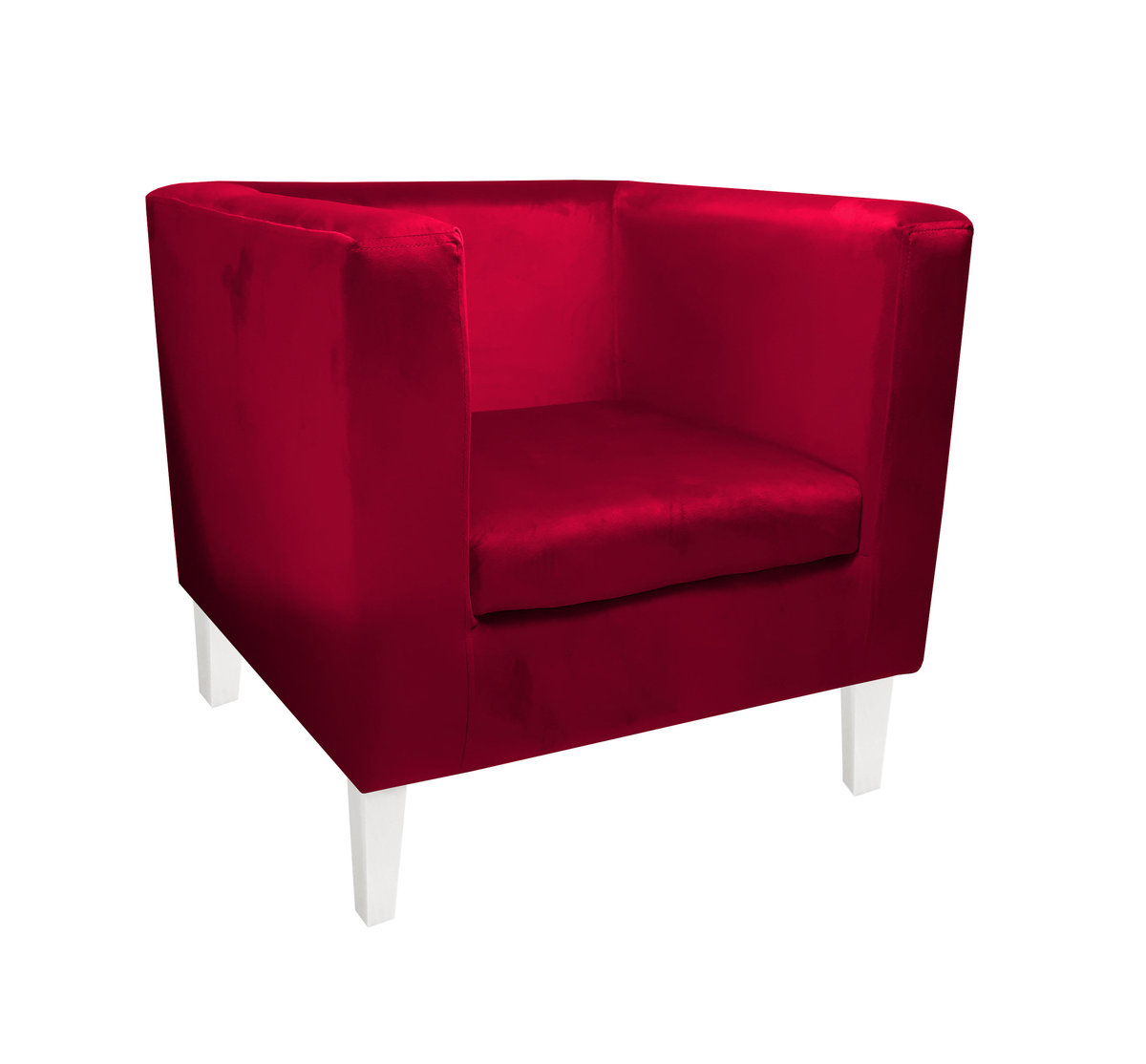 Fotel Monaco nogi białe MG31