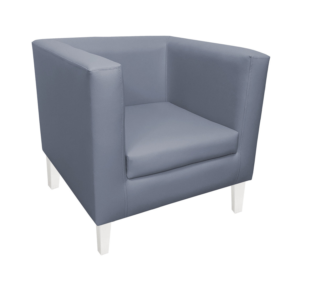 Fotel Monaco nogi 20 białe D22