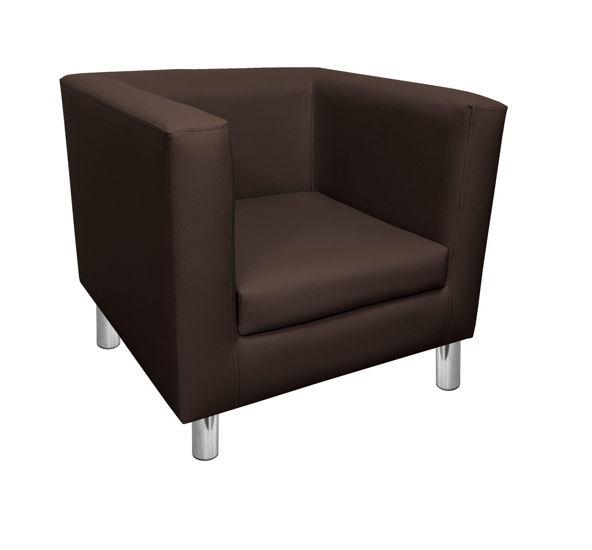 Fotel Monaco nogi chrom D19