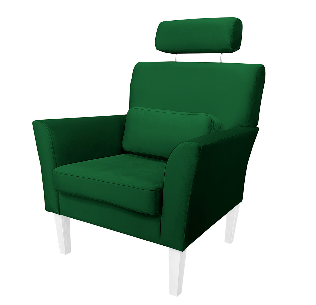 Fotel DENVER nogi białe MG25