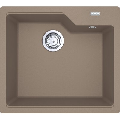 Franke Urban UBG 610-50 GSC Zlewozmywak granitowy jednokomorowy 56x50 cm cappuccino 114.0687.257