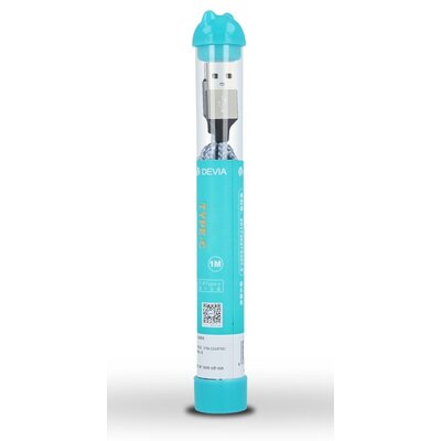 Devia Kabel Vogue USB/USB-C Srebrny