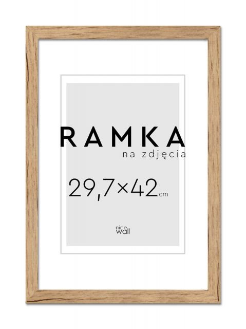 Ramka na zdjęcia A3 29,7x42 cm Brzoza