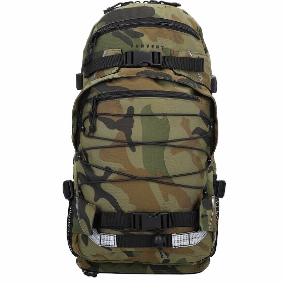 Forvert Plecak Louis Allover z przegrodą na laptopa 50 cm woodland
