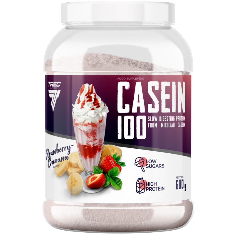 Białko Trec Nutrition Casein 100 WPC 600 g Creamy-Vanilla (5902114016715)