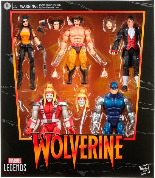 MARVEL LEGENDS Zestaw 5PAK Figurek WOLVERINE F1122