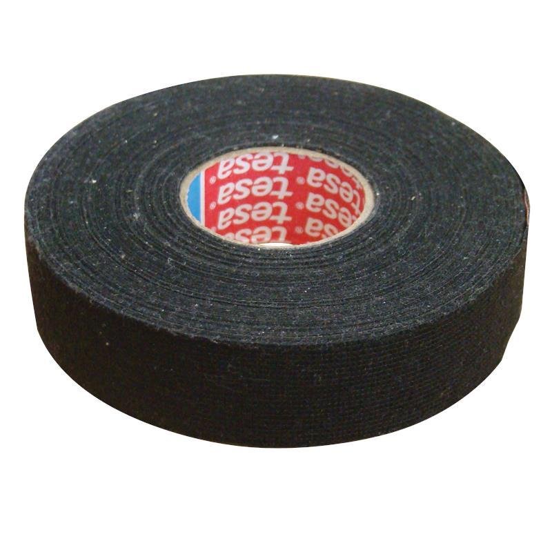 Praxa Tracon Electric izolacyjna tekstylna 25mx25 mm czarny TVSZ25