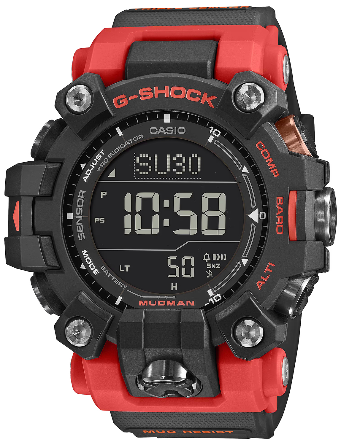 Zegarek G-SHOCK GW-9500-1A4ER G-SHOCK MUDMAN