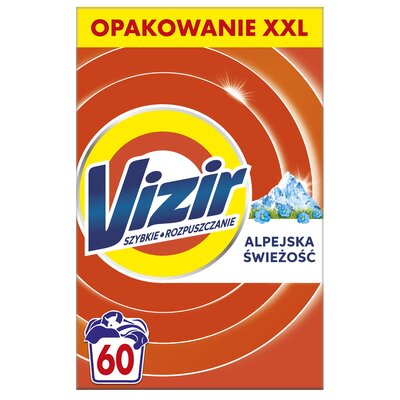 Vizir Proszek do prania Alpine Fresh, 60 prań
