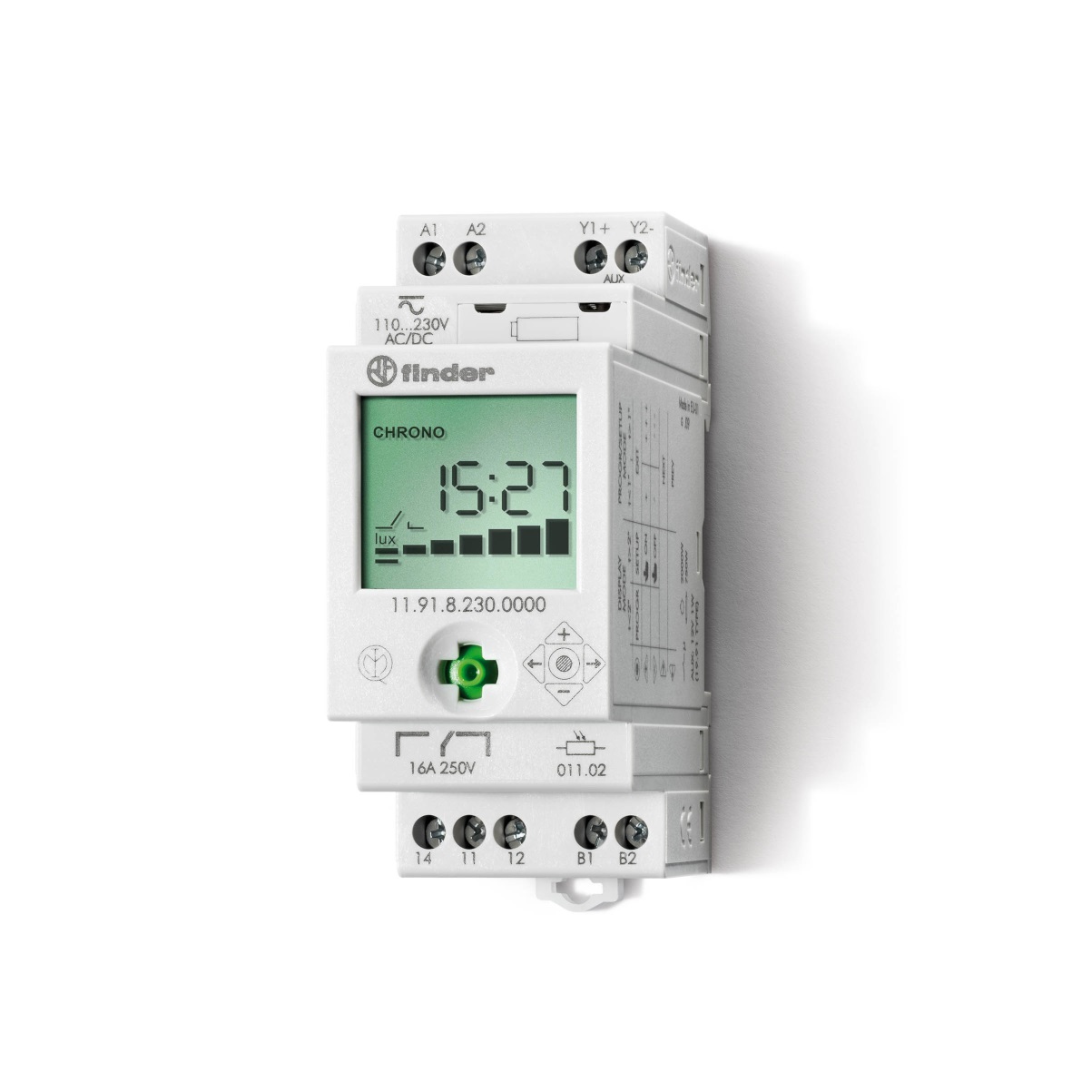 Przekaźnik modułowy zmierzchowy serii 11: 1P; 16A; 110...230V AC/DC, producent Finder