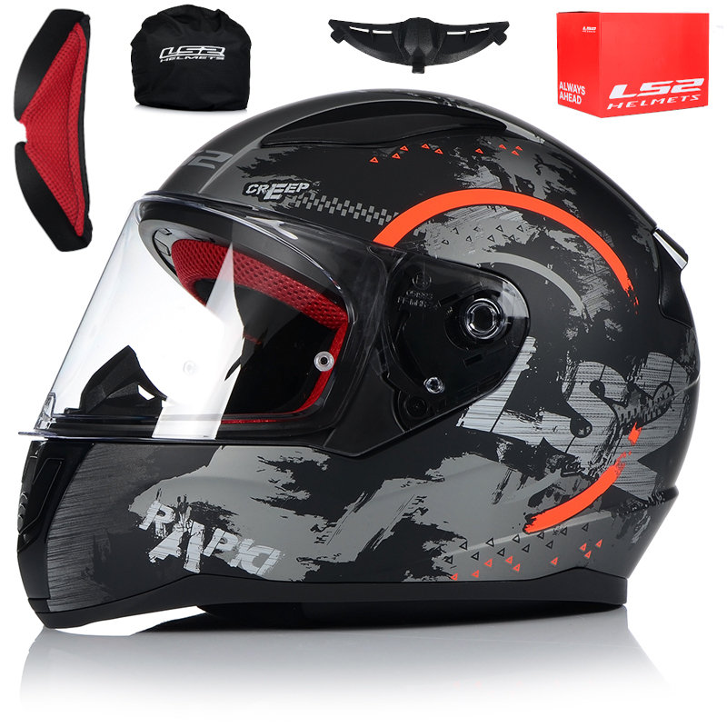 LS2, Kask motocyklowy na całą twarz RAPID CIRCLE, XXL