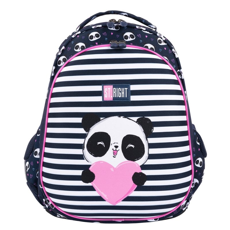 TORNISTER plecak pierwszoklasisty 1 2 3 klasy PANDA tornistry szkolne dla dziewczynki