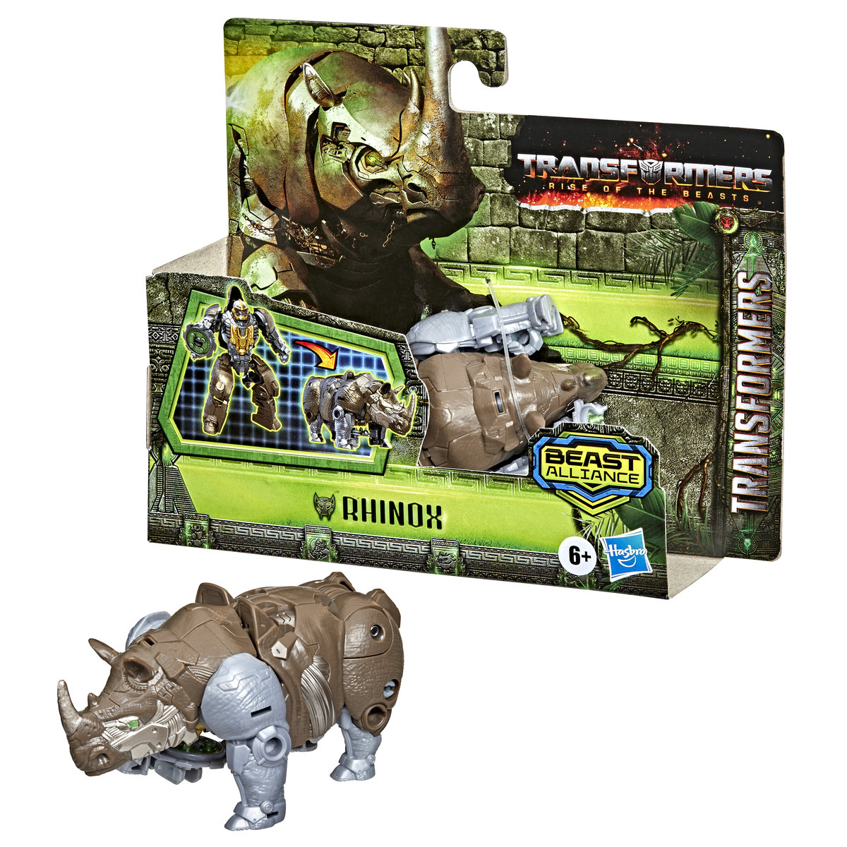 Hasbro, figurka Transformers Movie 7 BA BATTLE CHANGER RHINOX