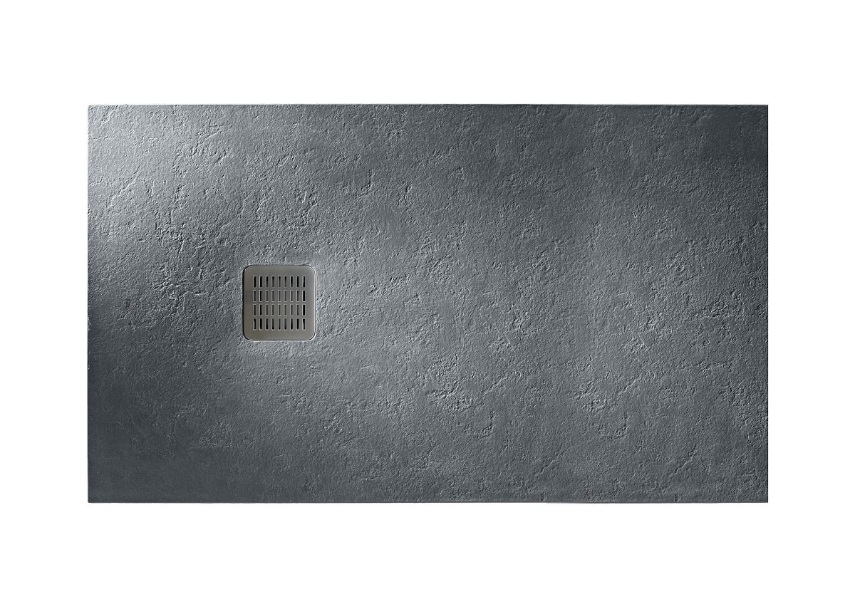 Roca AP10157838401200 TERRAN Brodzik prostokątny 1400 x 900 mm SYFON W KPL SZARY łUPEK