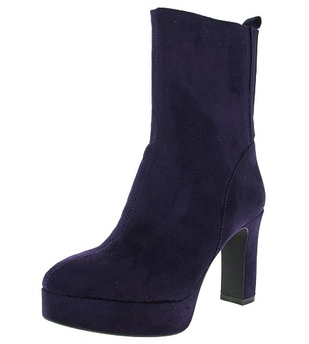 Tamaris Damskie botki 1-1-25347-41, purpurowy, 38 EU