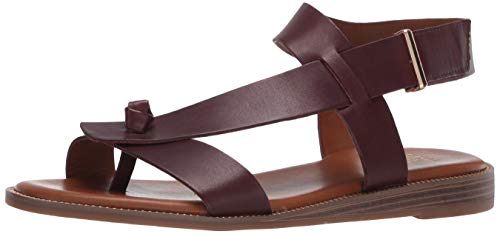 Franco Sarto Płaskie sandały damskie Glenni, Ciemny brąz - 36.5 EU