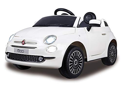 Jamara Ride-on Fiat 500 white 12V 460445