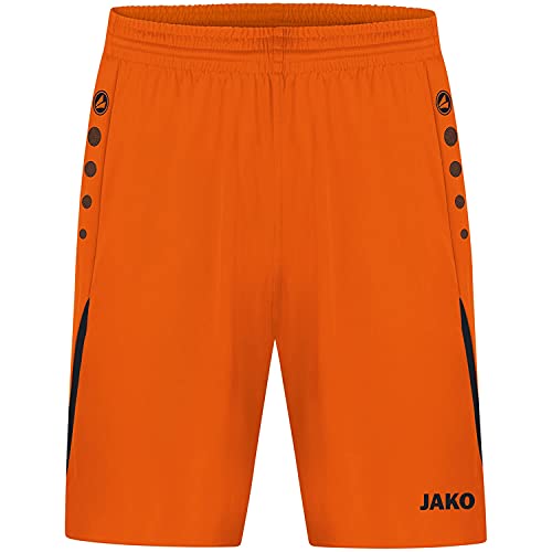 JAKO Damskie spodnie sportowe Challenge spodnie sportowe Challenge neonowopomarańczowy/czarny. 42-44