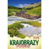 Kalendarz 2024 Ścienny Krajobrazy Polskie