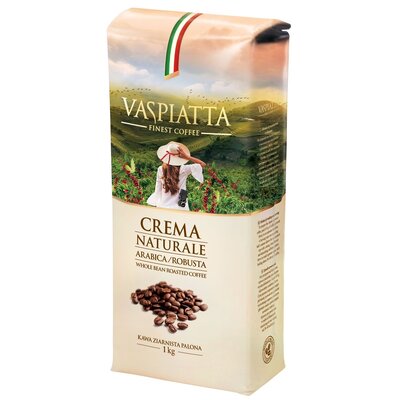 Kawa ziarnista VASPIATTA Crema Natural 1 kg