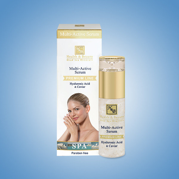 H&B, serum multiaktywne z kwasem hialuronowym i kawiorem, 40 ml