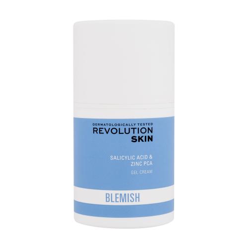 Revolution Skincare Blemish Salicylic Acid & Zinc PCA Gel Cream krem do twarzy na dzień 50 ml dla kobiet