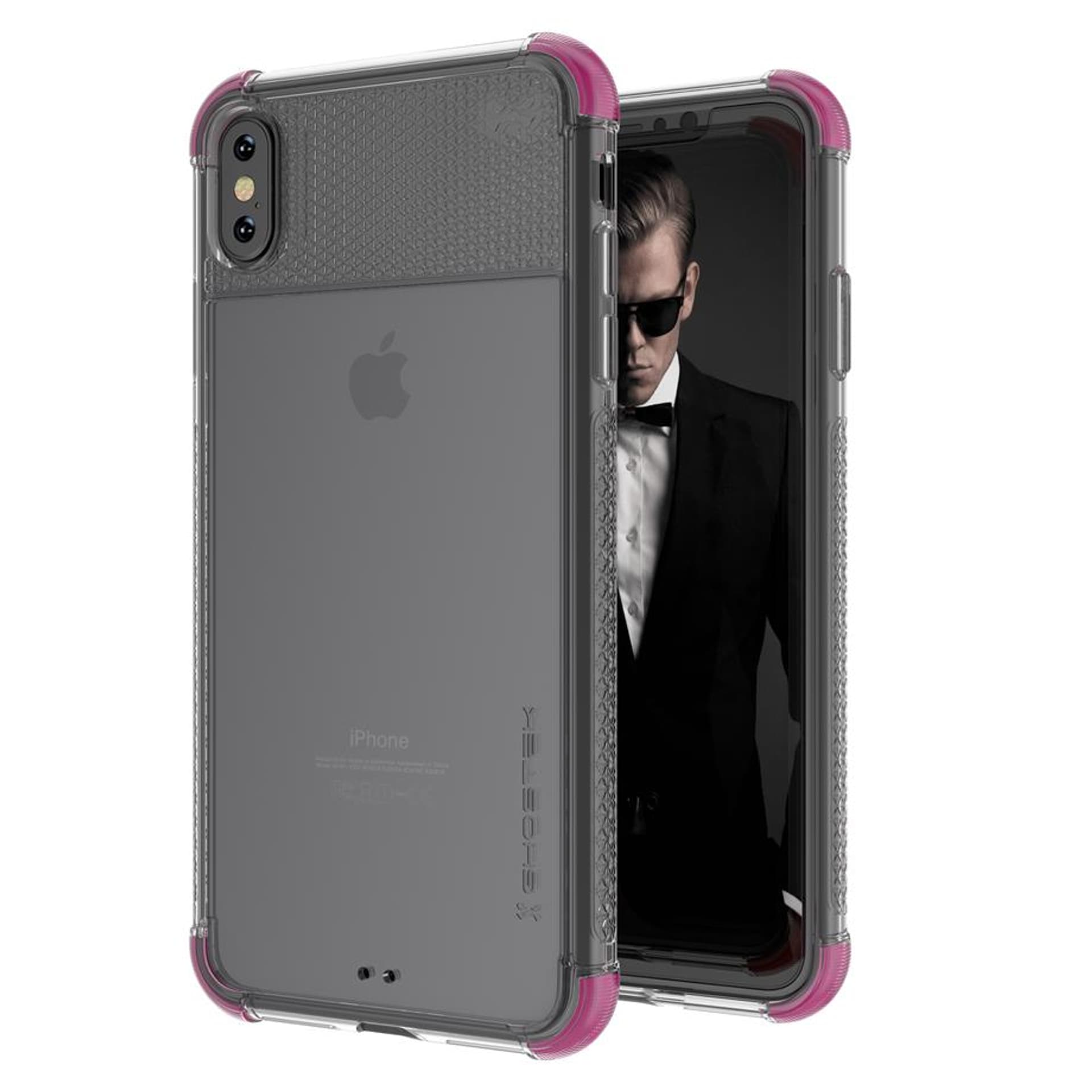 Covert Etui 2 do Apple iPhone Xs Max (kolor różowy (GH_GHOCAS1021)