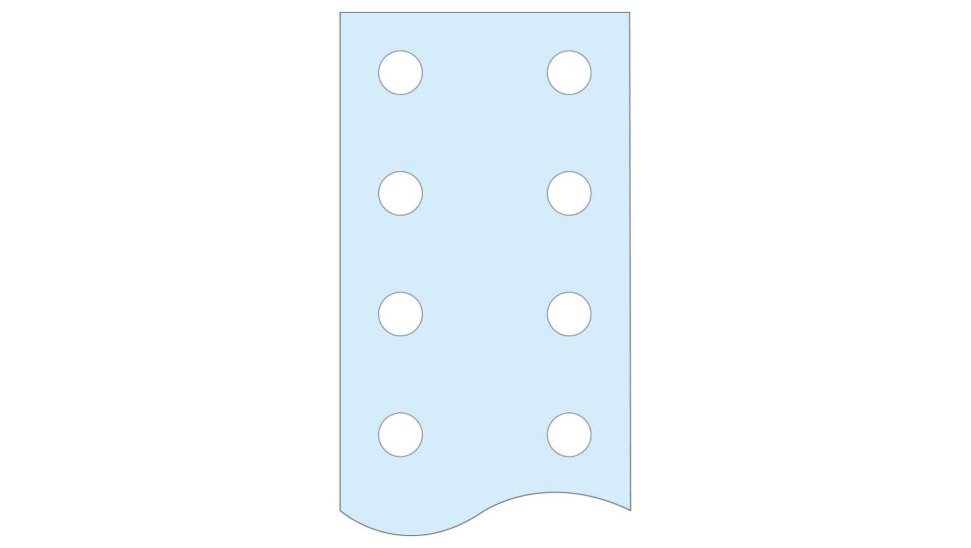 Schneider Electric Szyna PE otworowana 50x5mm LVS04515 LVS04515
