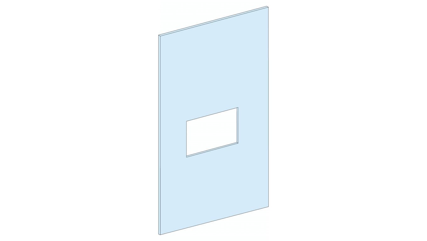 Schneider Electric Prisma Plus G Osłona metalowa z wycięciem do INS-INV250 300x450mm LVS03251 LVS03251
