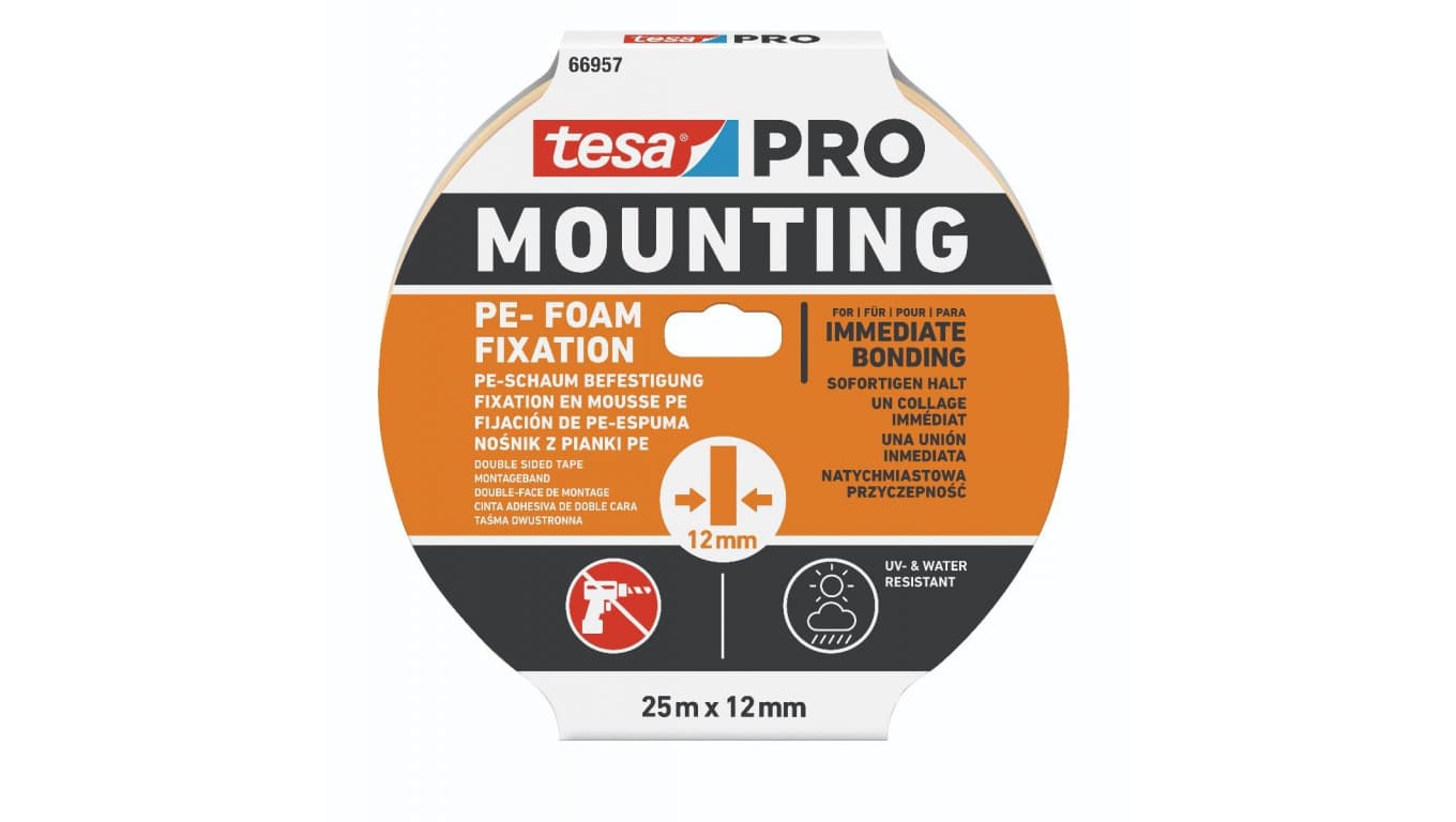 Mounting PRO PE fixation, 25X12, WT /8szt./