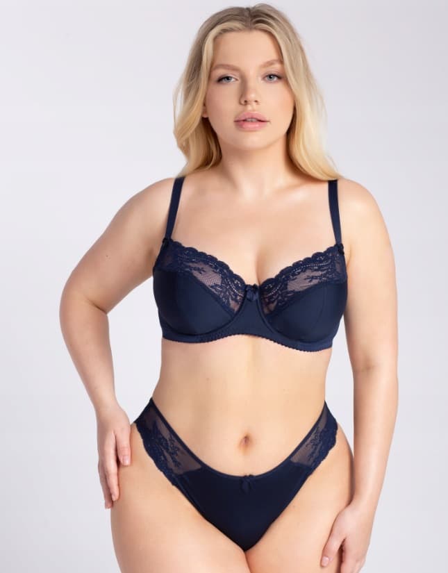 BIUSTONOSZ GATTA MOLLY (kolor navy, rozmiar 85F)