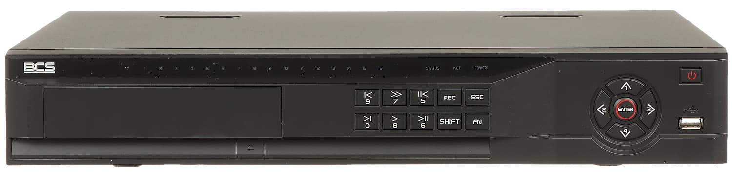 REJESTRATOR AHD, HD-CVI, HD-TVI, CVBS, TCP/IP BCS-L-XVR3204-4KE-IV 32 KANAŁY +eSATA BCS Line