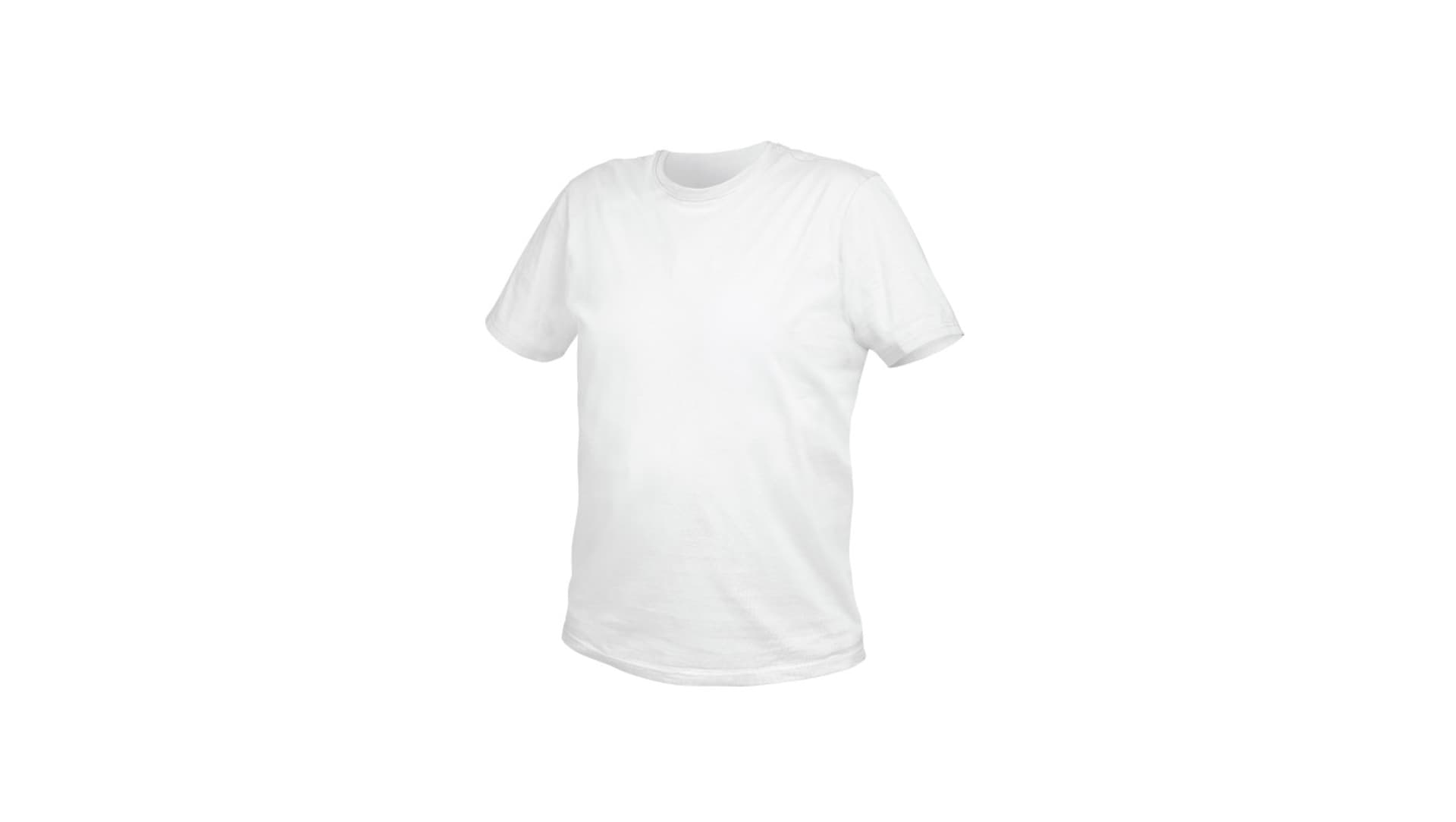 VILS t-shirt bawełniany biały 3XL (58)