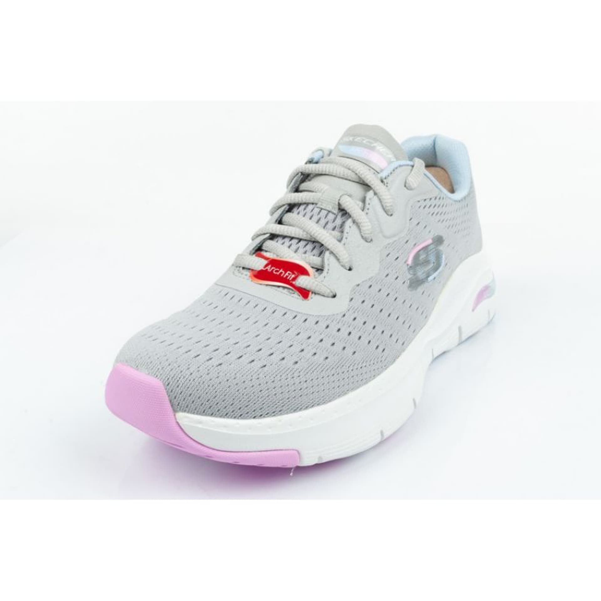 Buty Skechers Arch Fit W (kolor Szary/Srebrny, rozmiar 37.5)