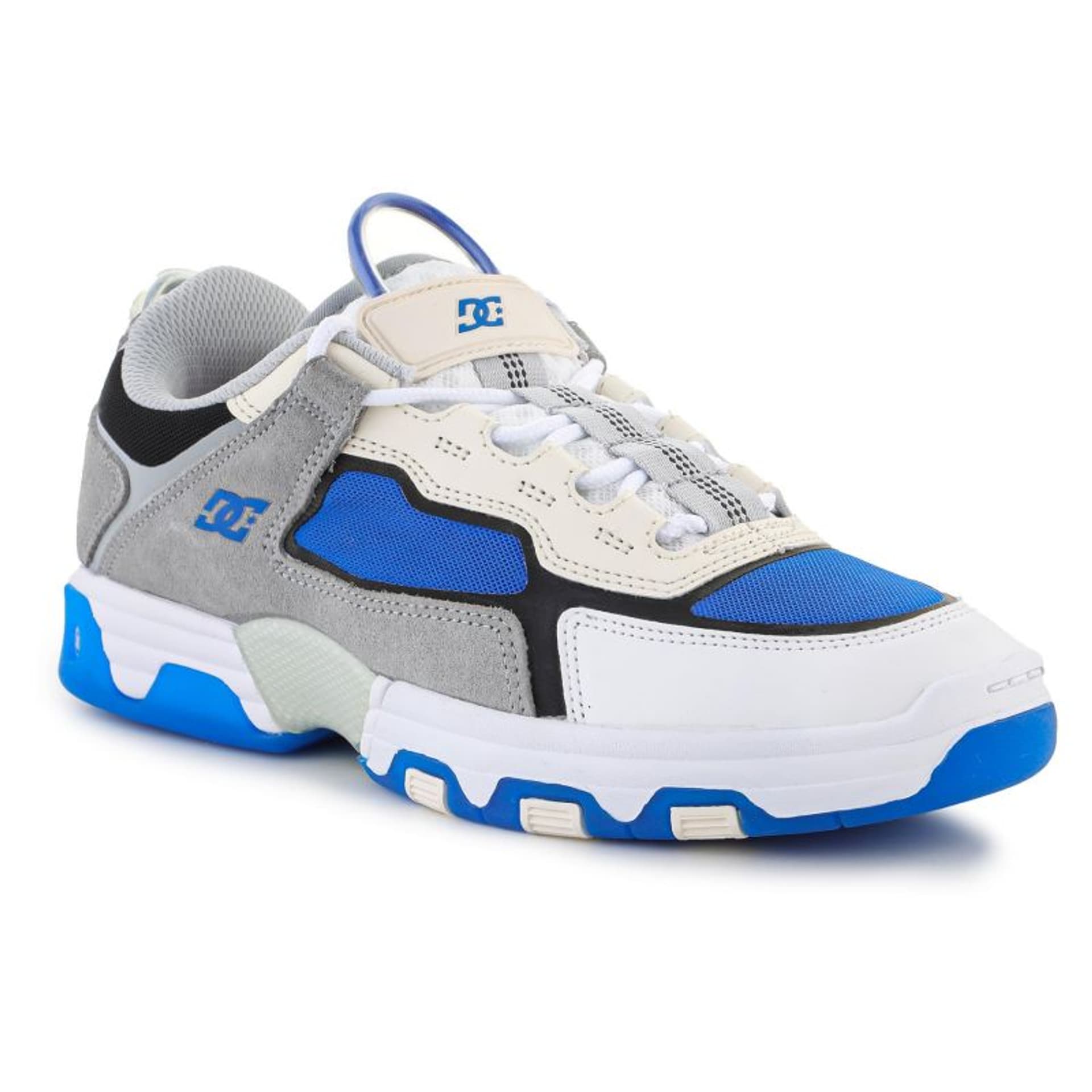 Buty DC Shoes Shanahan Metric Skate Shoes M (kolor Biały. Niebieski. Szary/Srebrny, rozmiar EU 42)