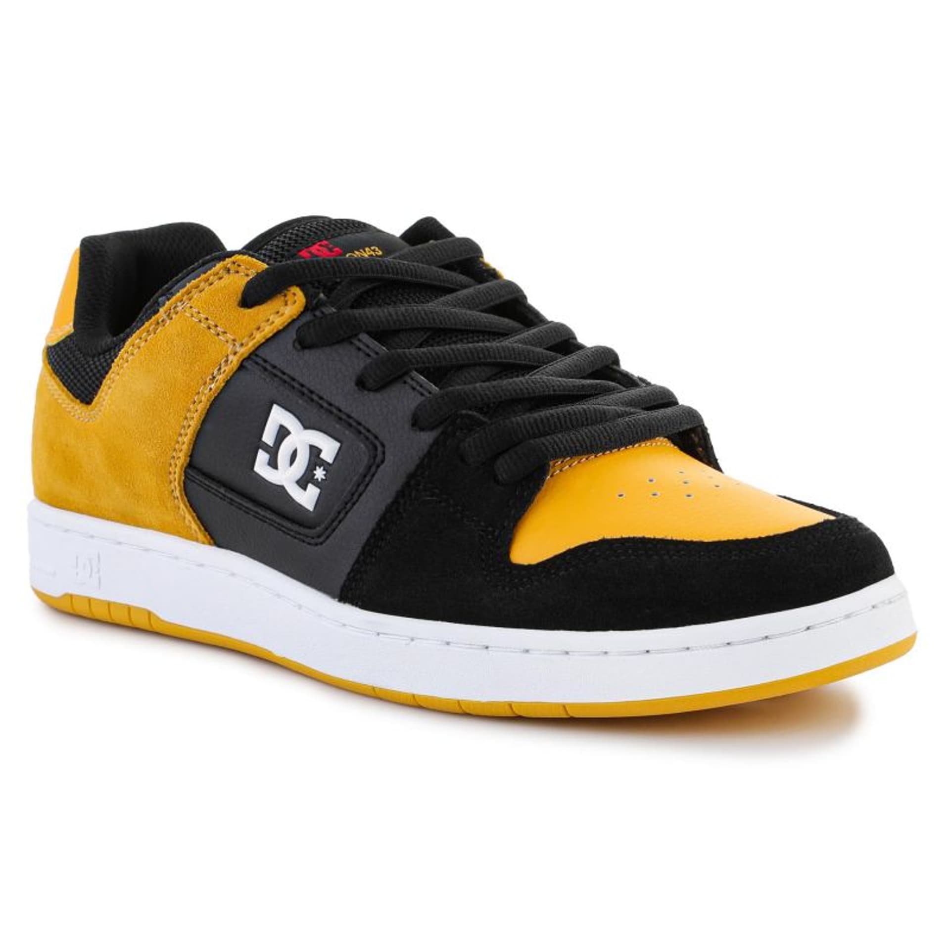 Buty DC Shoes Manteca 4 Skate M 100766 (kolor Czarny. Żółty, rozmiar EU 43)