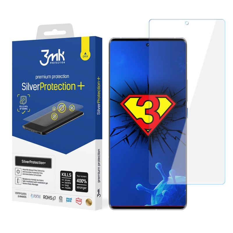 3MK, Szkło ochronne, Vivo iQOO 10 Pro, SilverProtection+