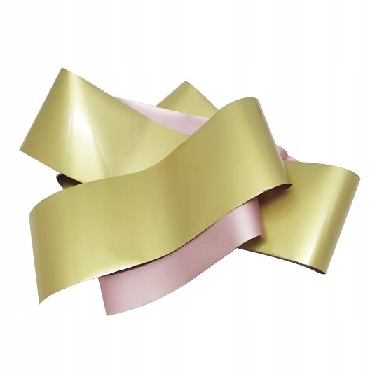 Złota matowa folia transferowa do paznokci