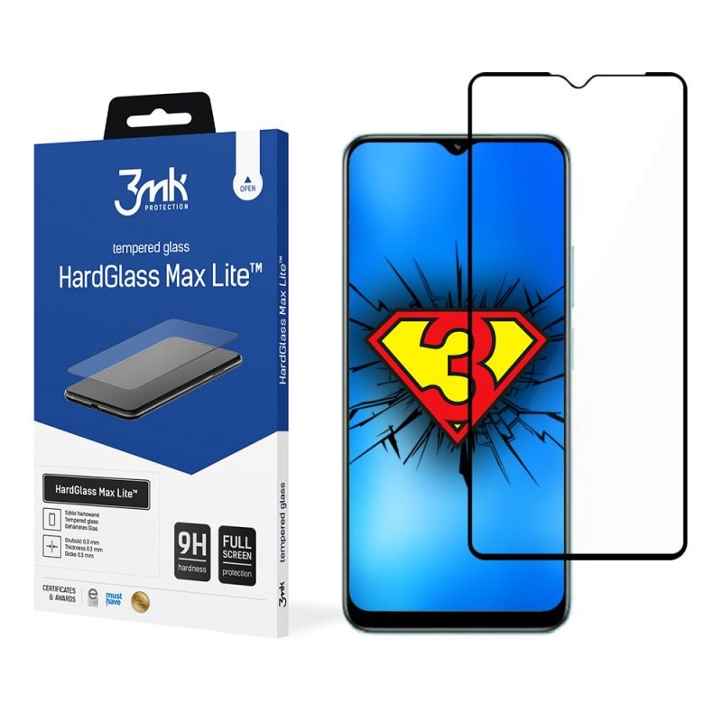 Realme C33 - 3mk HardGlass Max Lite™