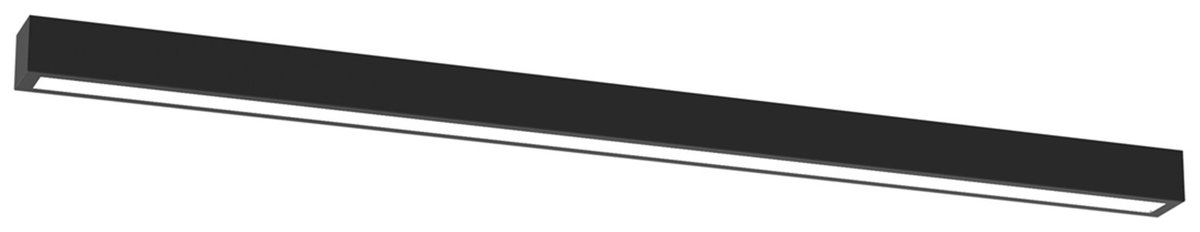 Lampa sufitowa Lungo MLP8910 LED 18W do salonu czarna