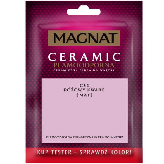 Magnat Ceramic Tester C34 Różowy Kwarc