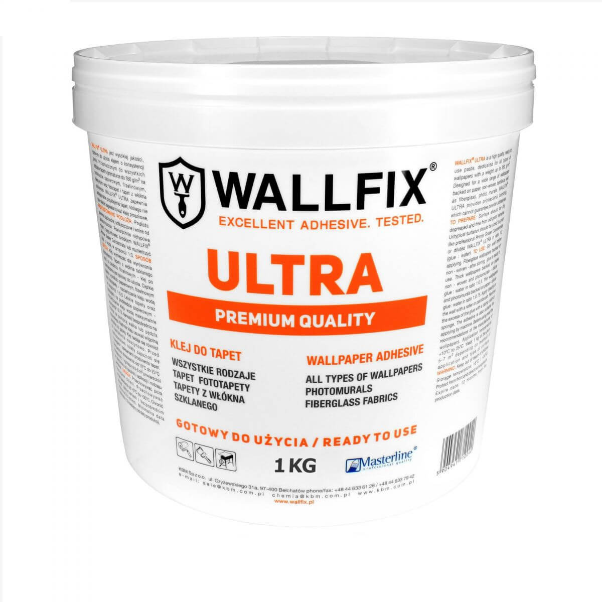 Klej Do Tapet Ultra 1 Kg Wallfix