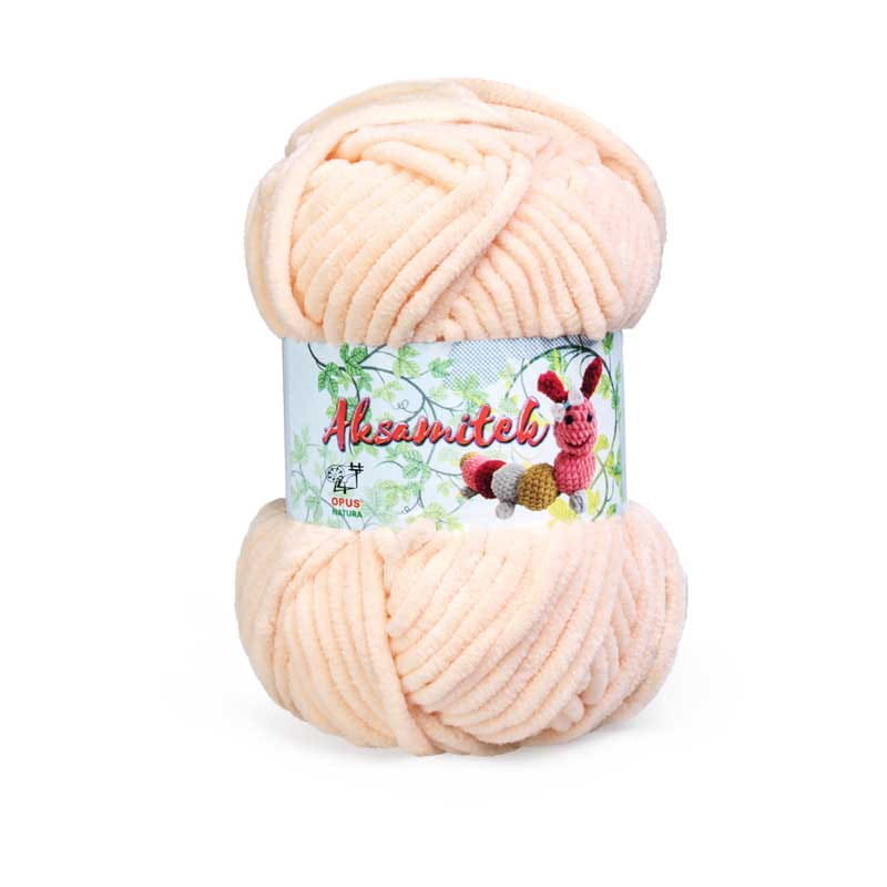 Włóczka Opus Natura Aksamitek nr 37 łososiowy