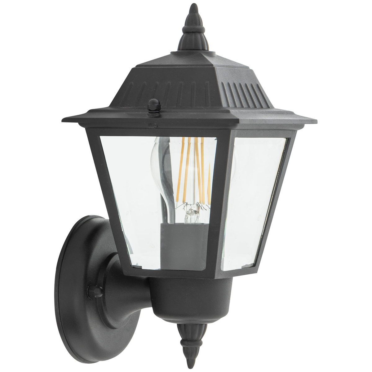 Lampa zewnętrzna kinkiet czarny klasyczny Nowodvorski ANA