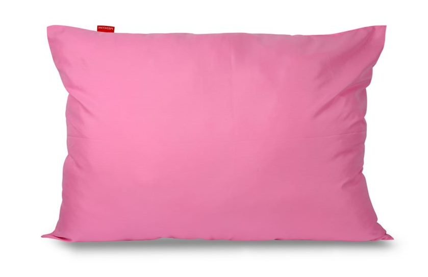 Poduszka 70x80 cm antyalergiczna mikrofibra różowa silikon